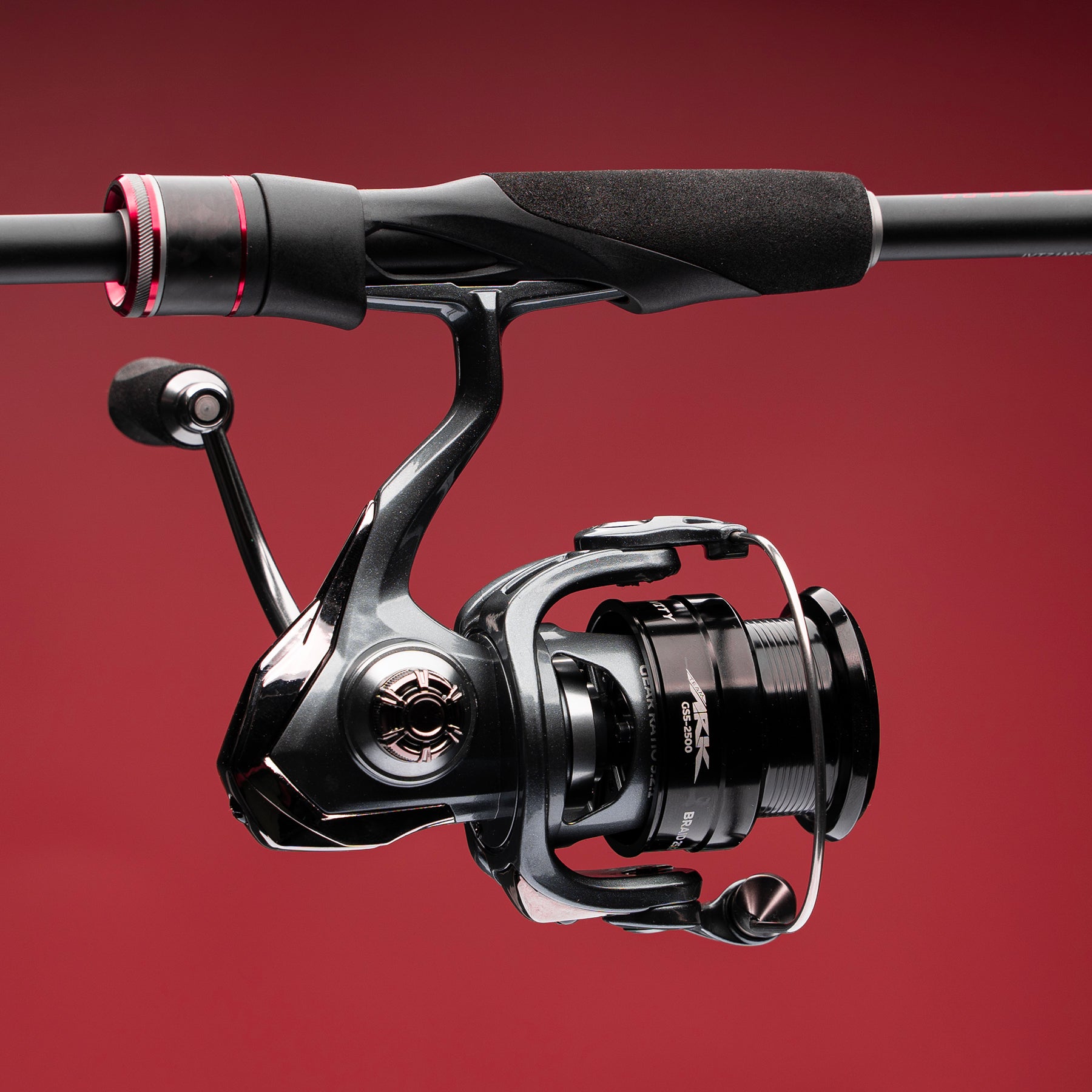 ark fishing reels Team Gravity Spinning Reel GS5-2500 Cone Shaped Line Guide ARK Fishing Gravity G5 Casting
