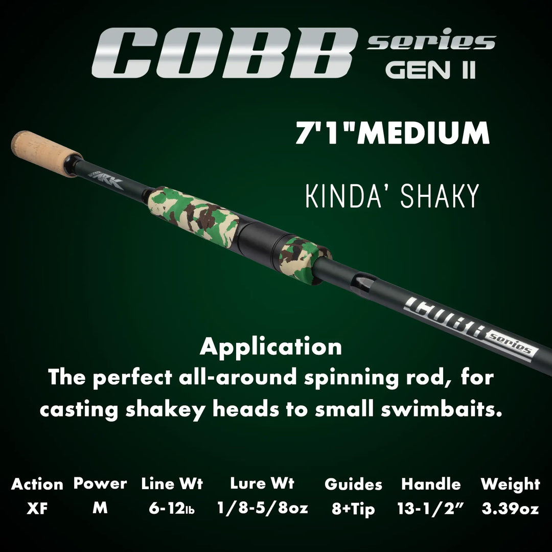 Cobb Series Gen II Spinning Rod