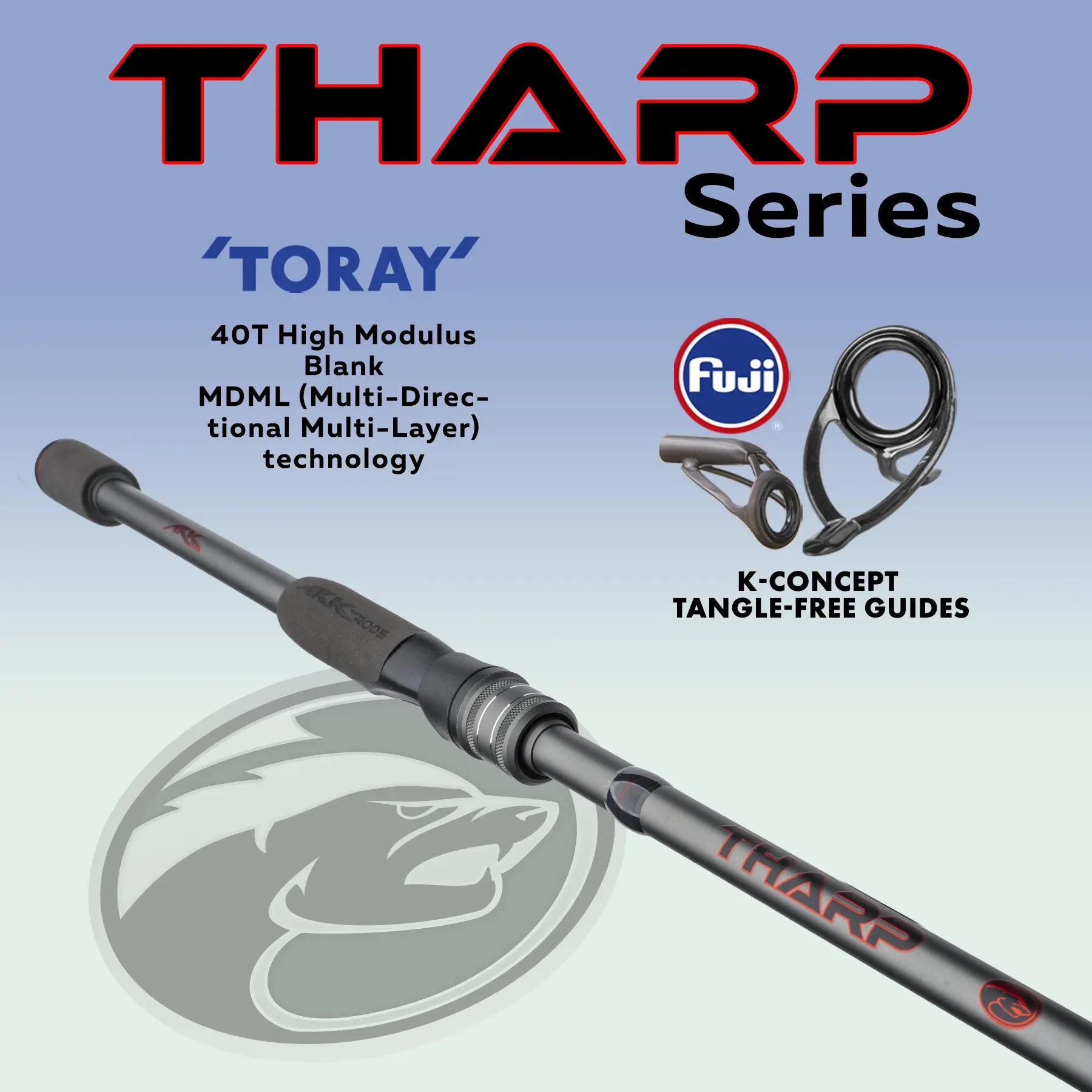 2024 Tharp Series Spinning Rod – ARKFishing