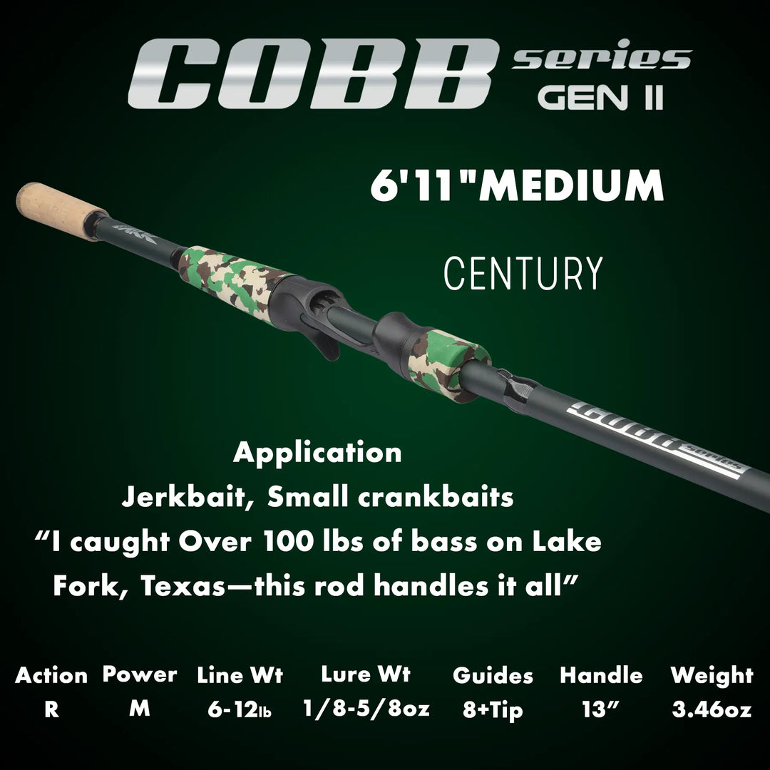 Ark Cobb Series Gen II Casting Rod One More BC72MFC