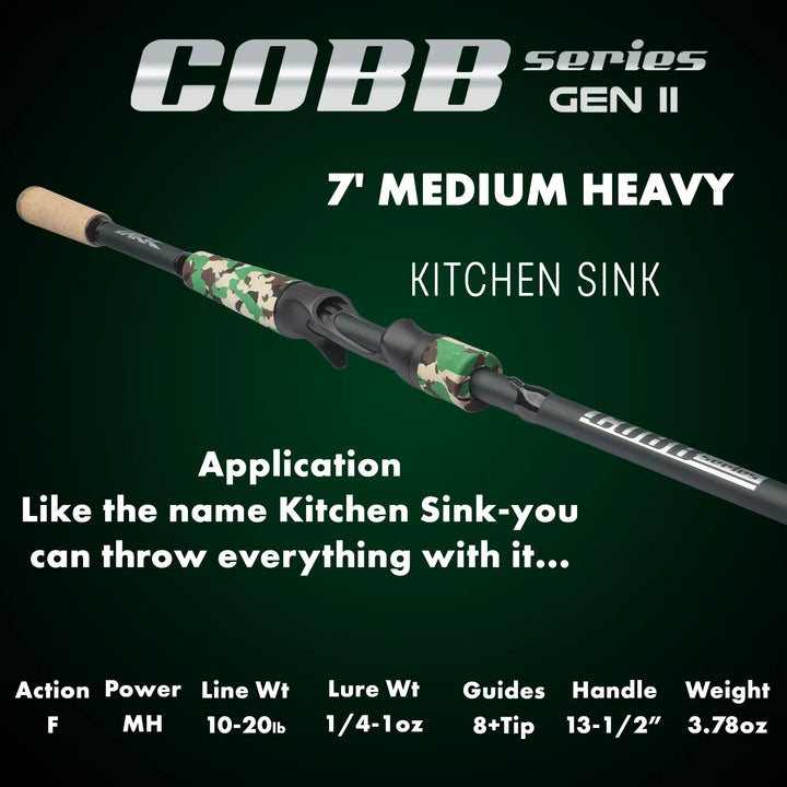 Serie ARK Cobb - Varilla de fundición