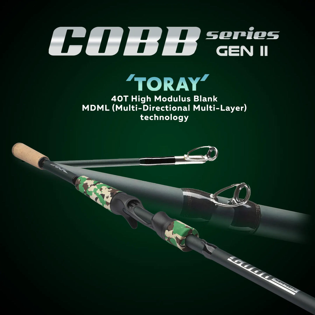 ark can't cast fishing pole far Cobb Series Gen II Casting Rod – ARKFishing
