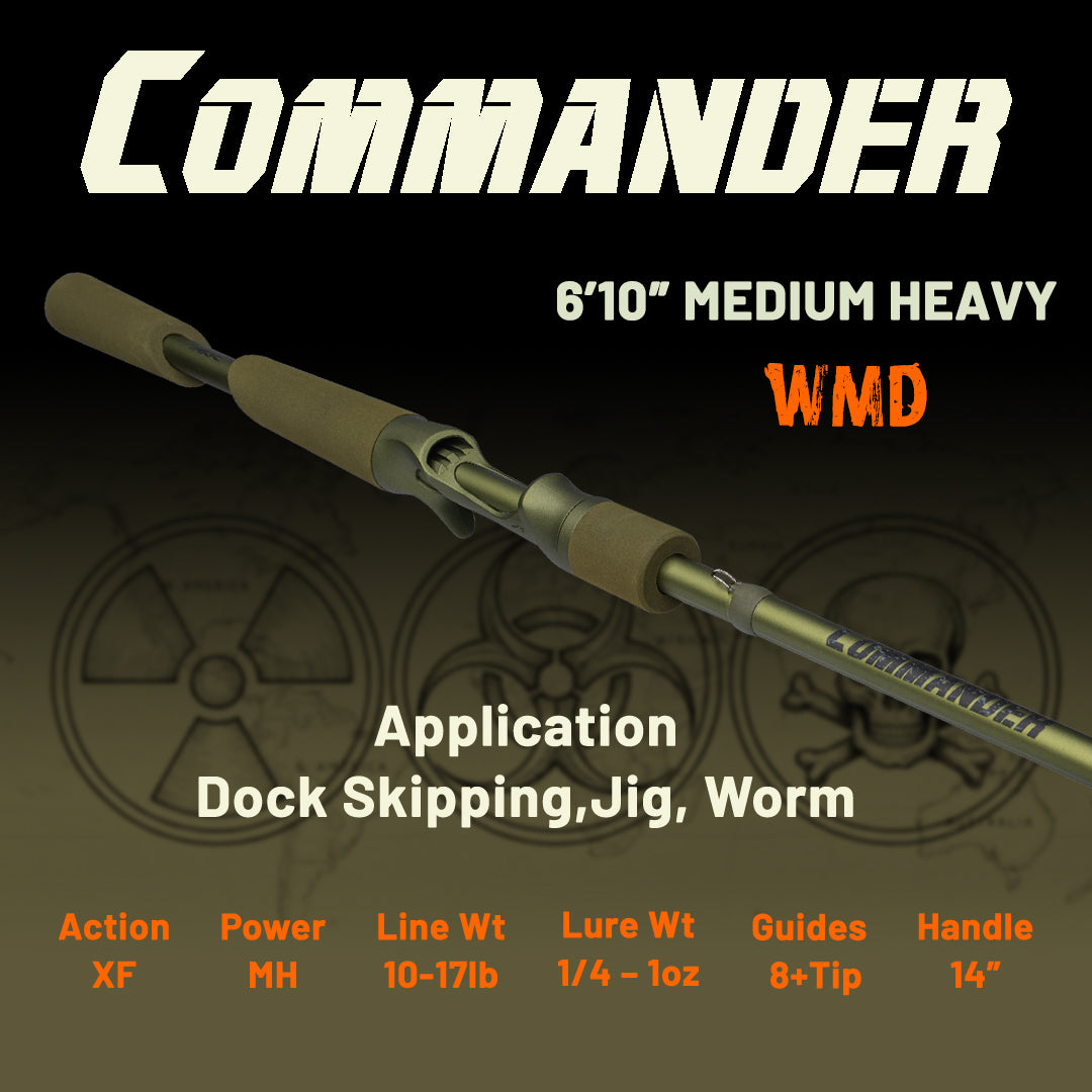 Commander Series Casting Rod