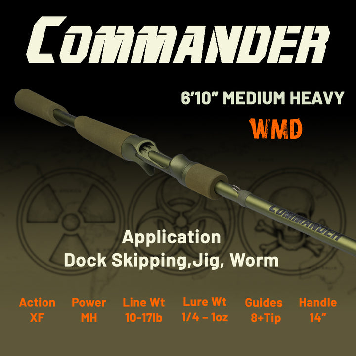 Commander Series Casting Rod