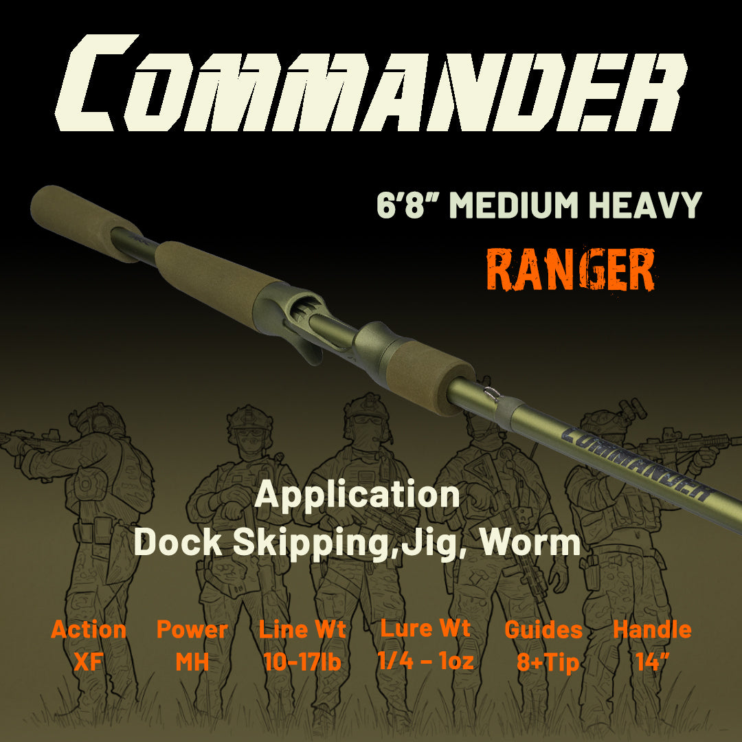 Commander Series Casting Rod