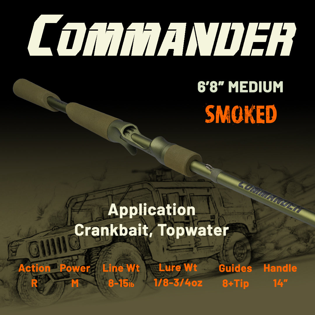 Commander Series Casting Rod