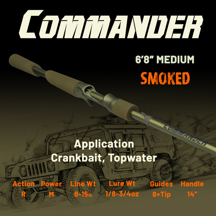 Commander Series Casting Rod