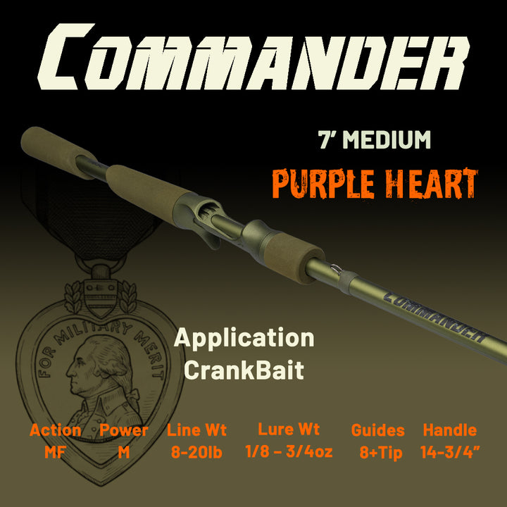 Commander Series Casting Rod