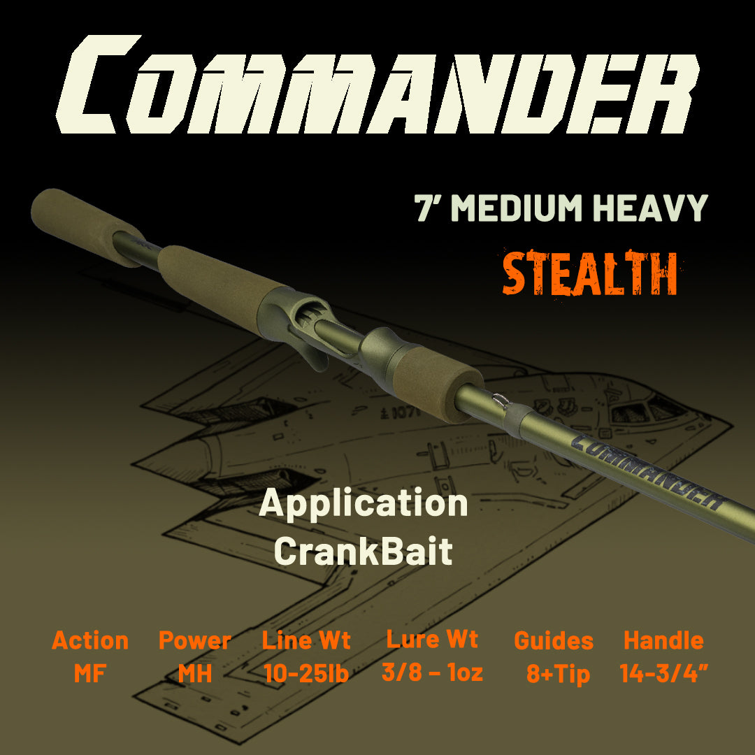 Commander Series Casting Rod