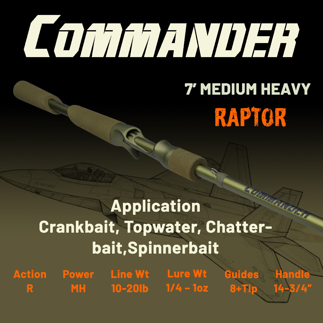 Commander Series Casting Rod