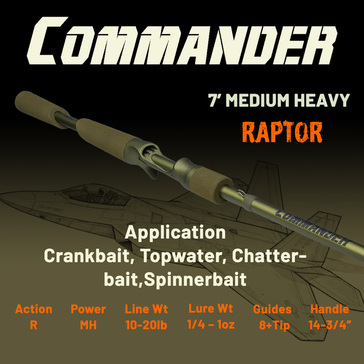 Commander Series Casting Rod