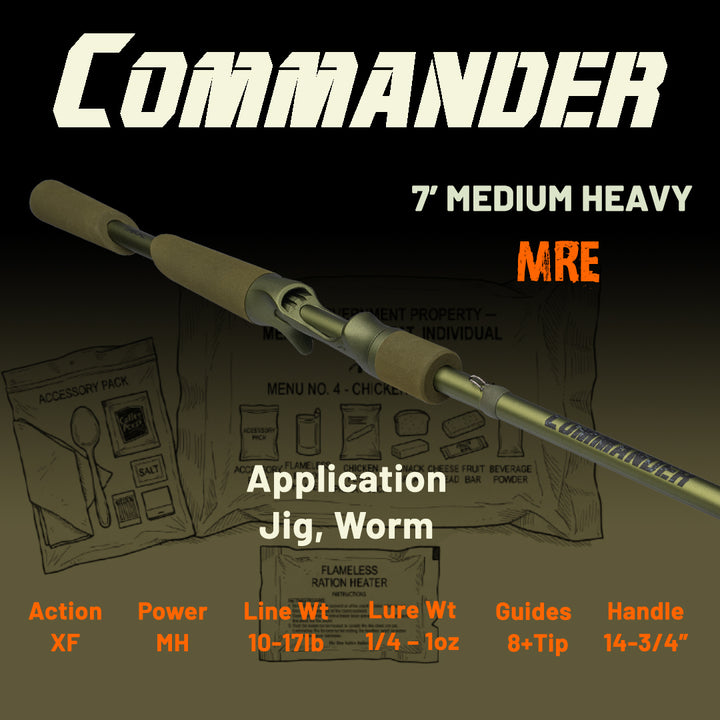 Commander Series Casting Rod