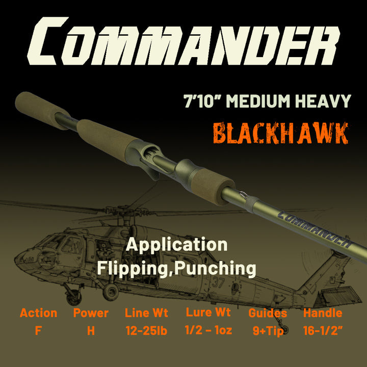 Commander Series Casting Rod
