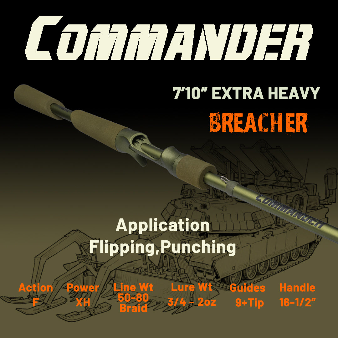 Commander Series Casting Rod