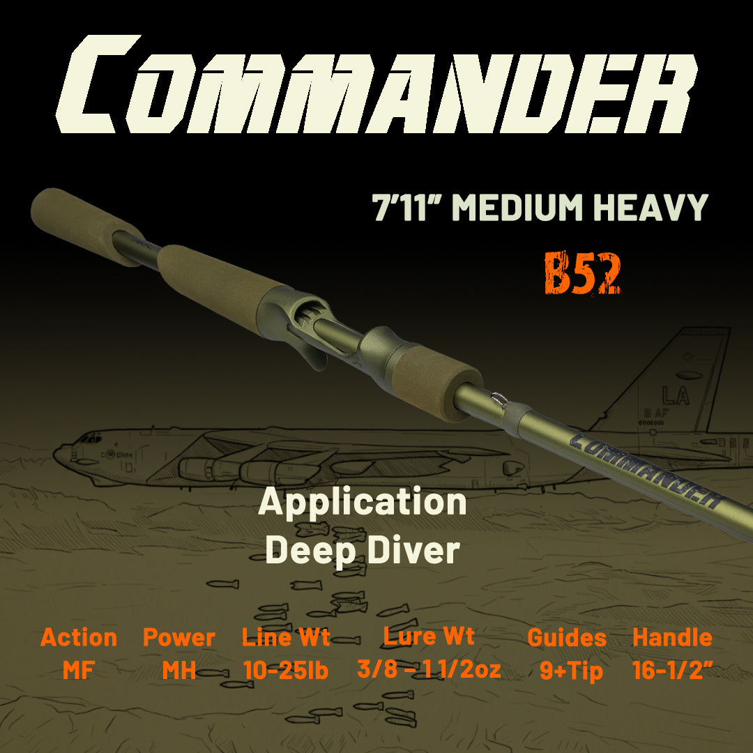 Commander Series Casting Rod