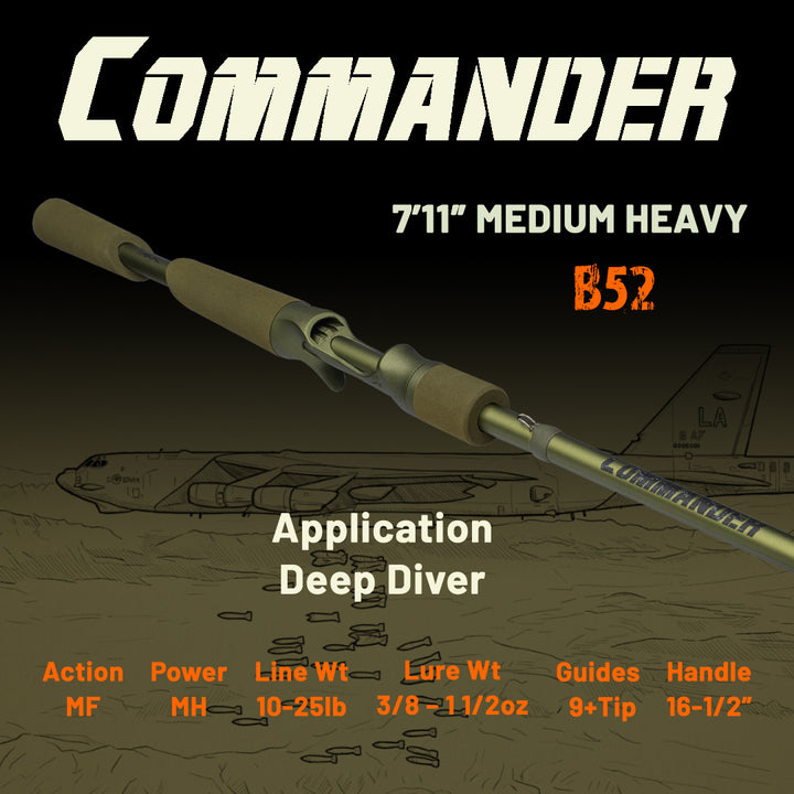 Commander Series Casting Rod
