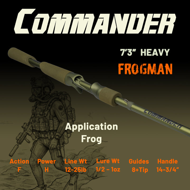 Commander Series Casting Rod