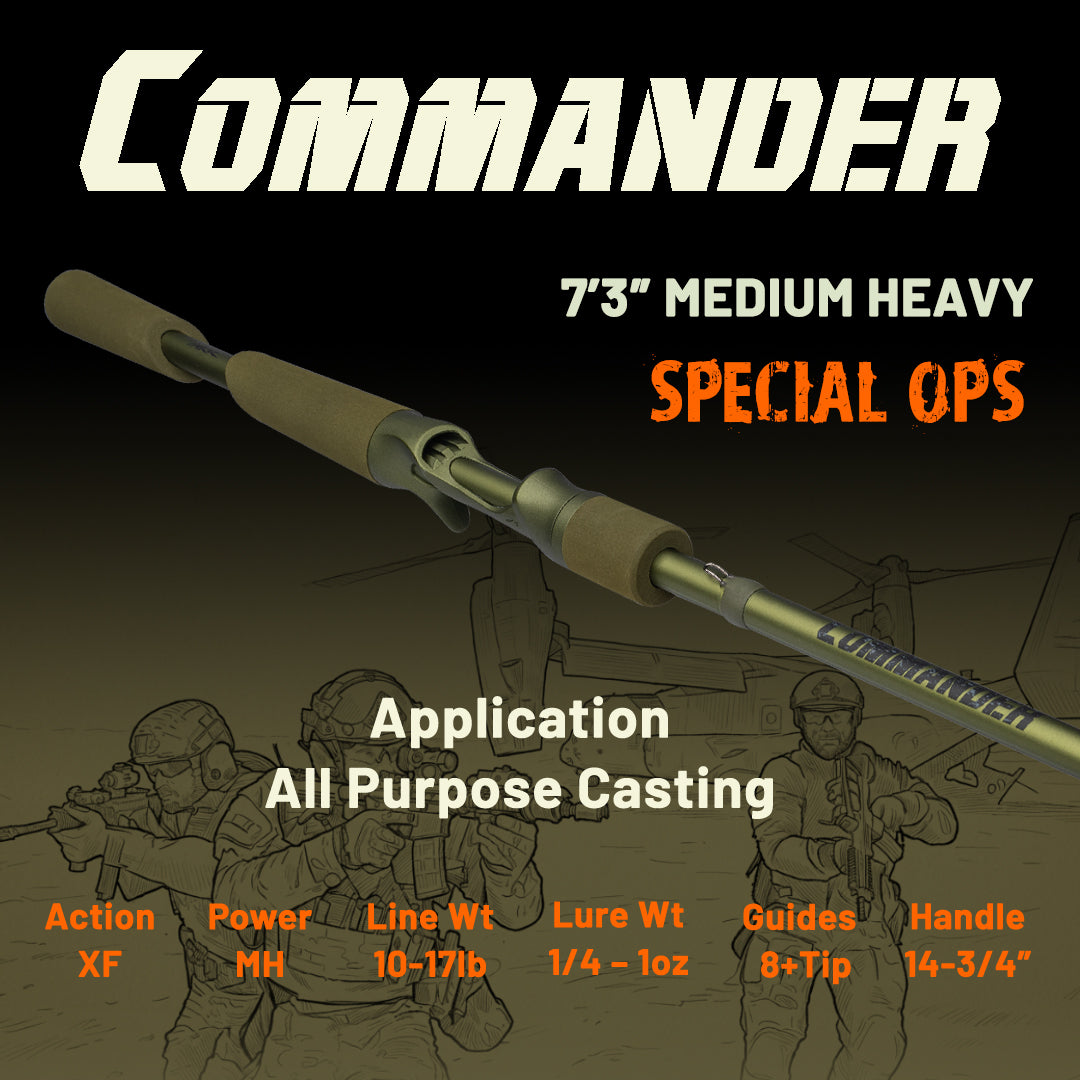 Commander Series Casting Rod