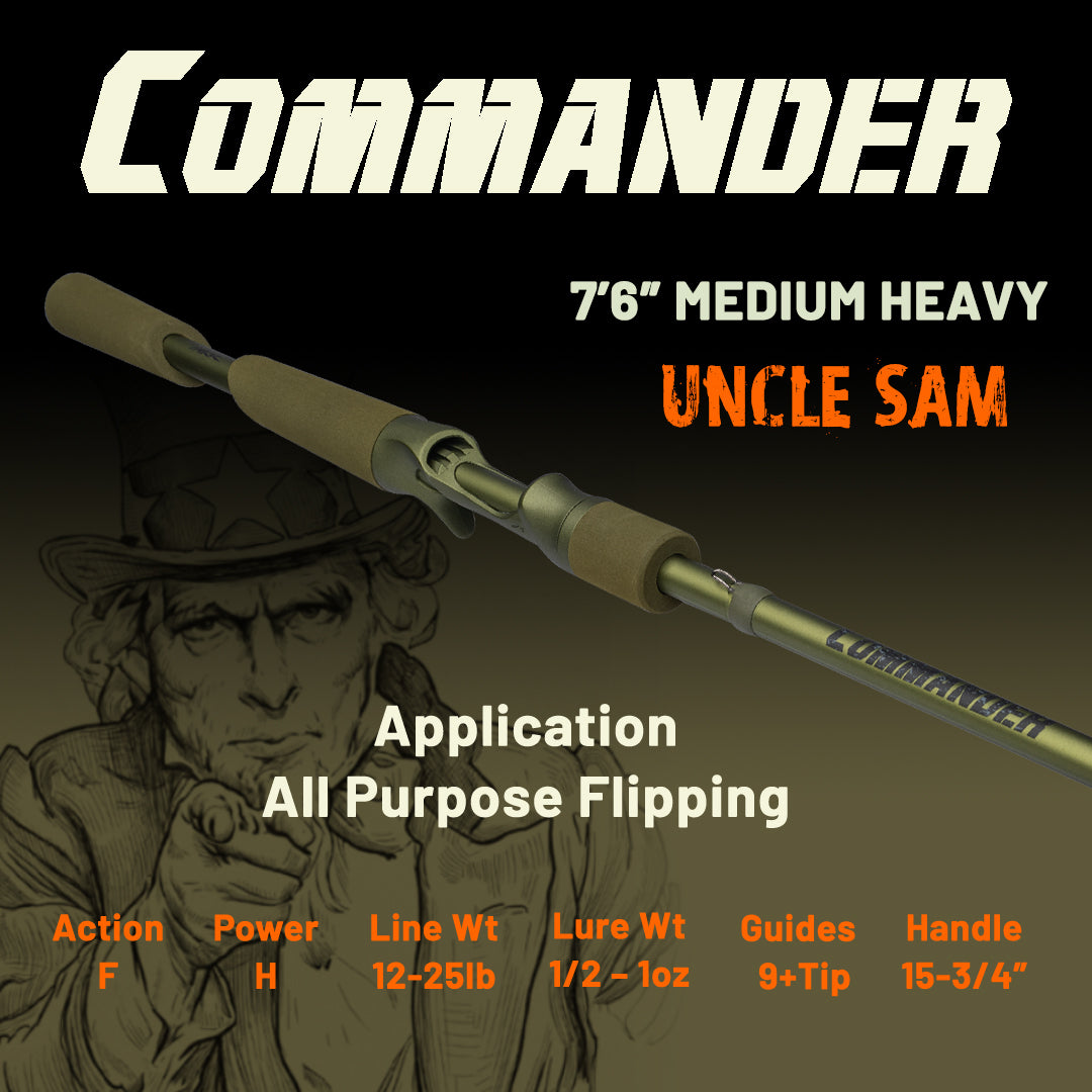 Commander Series Casting Rod