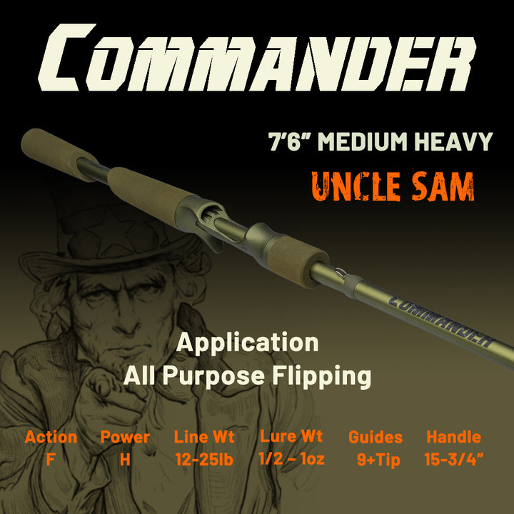 Commander Series Casting Rod