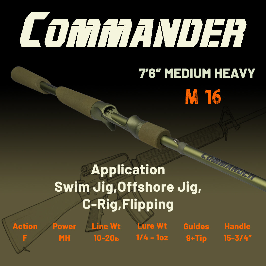 Commander Series Casting Rod