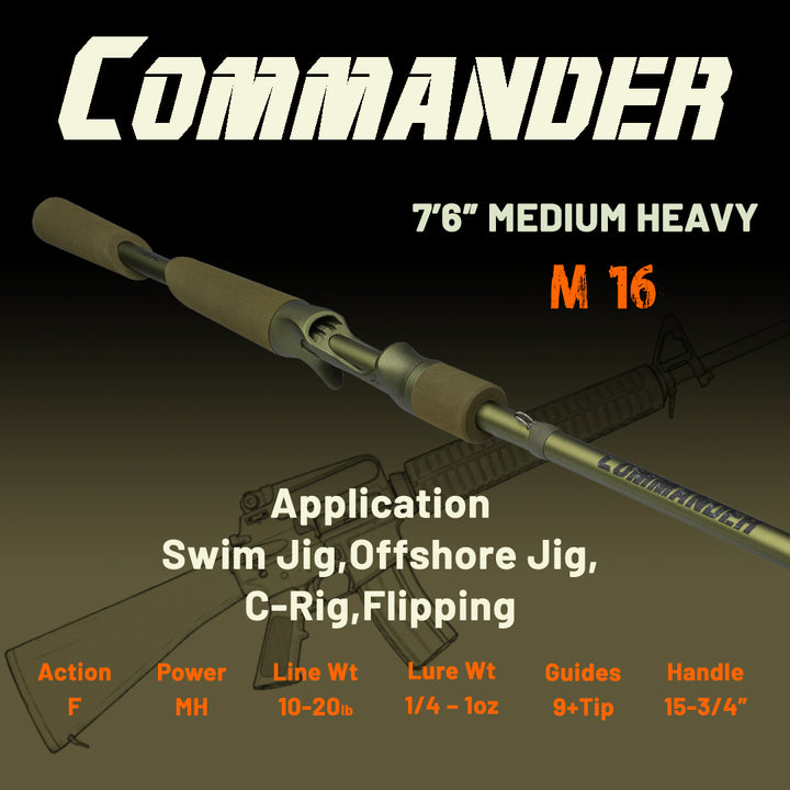 Commander Series Casting Rod