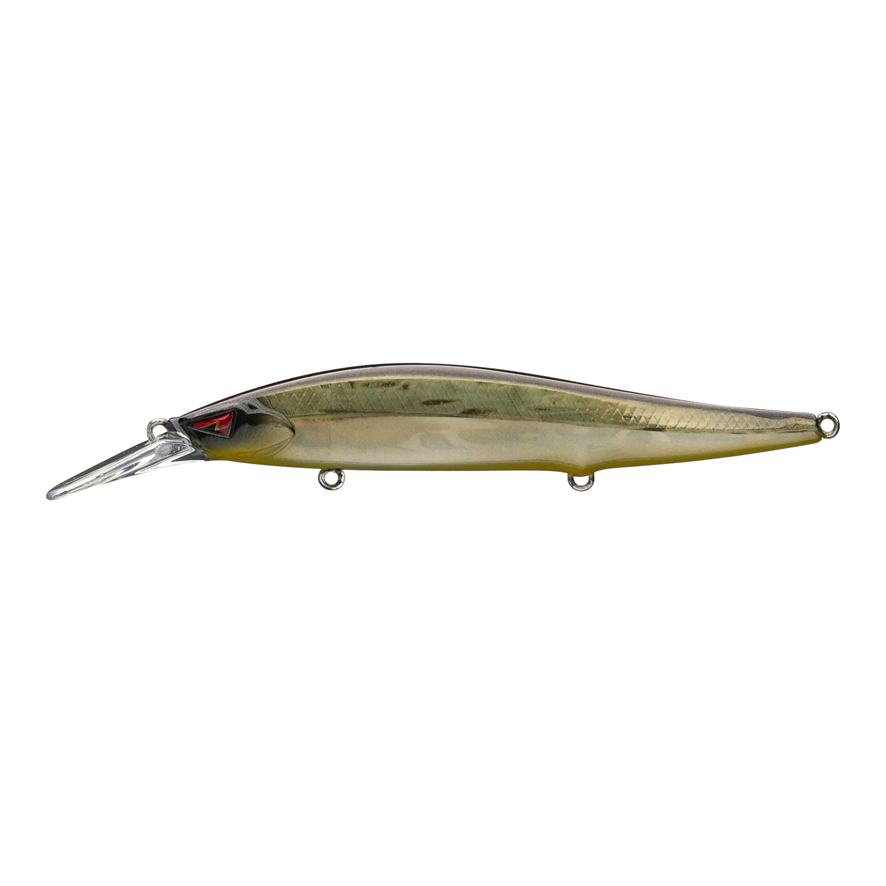 Pro Lures 110 Shad Wrapped Suspending Realistic Jerkbait - Yellow, 4' Depth