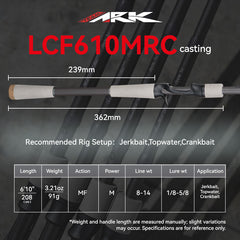 Lancer Gen IV Series Rods view 5