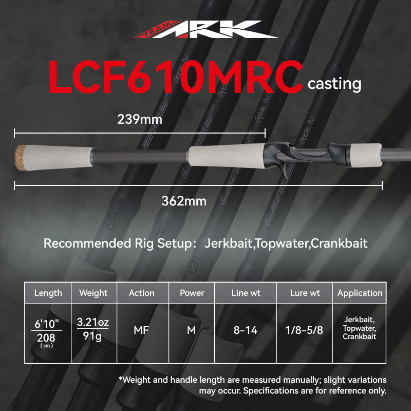 Lancer Gen IV Series Rods