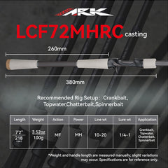 Lancer Gen IV Series Rods view 6