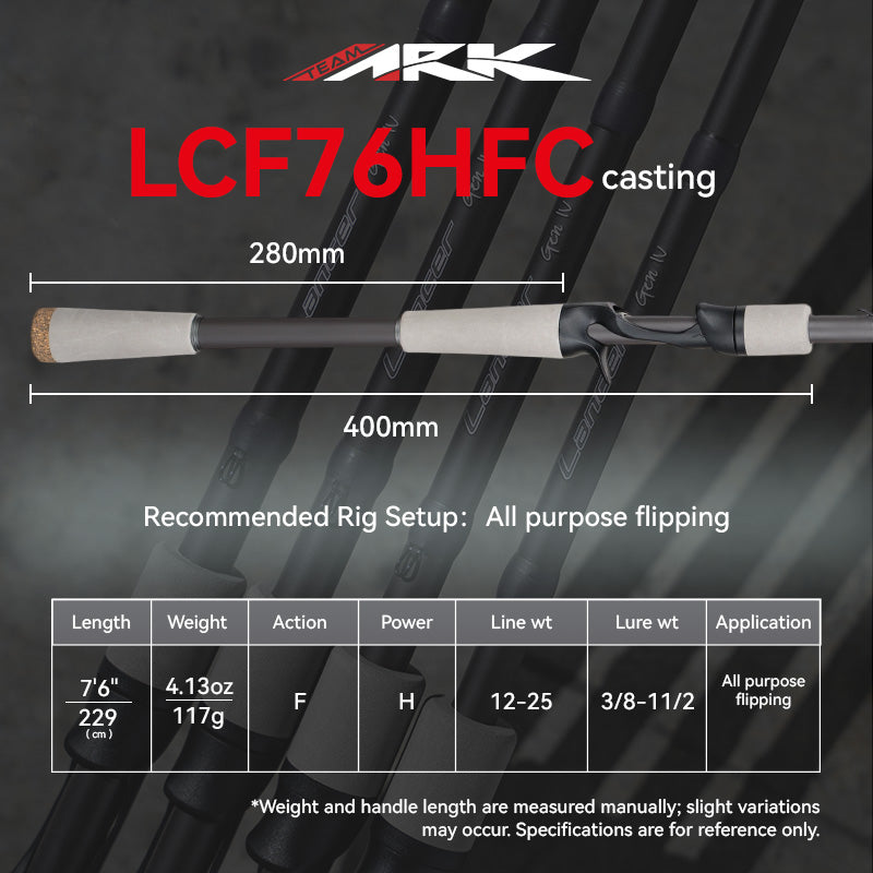 Lancer Gen IV Series Rods
