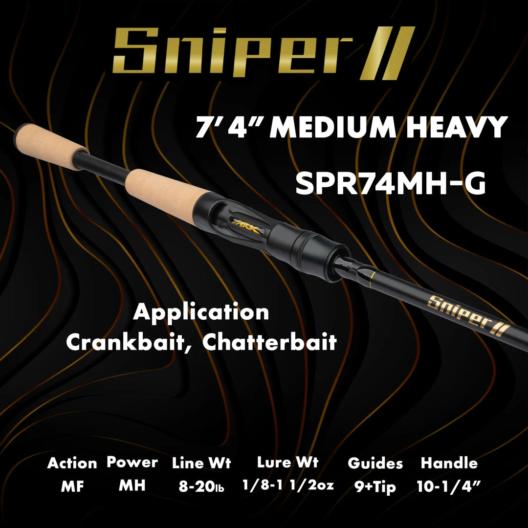 Sniper II Series Casting Rod 7'4