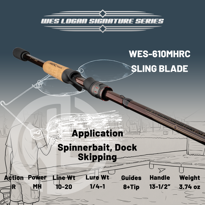 Wes Logan Signature Series Casting Rod