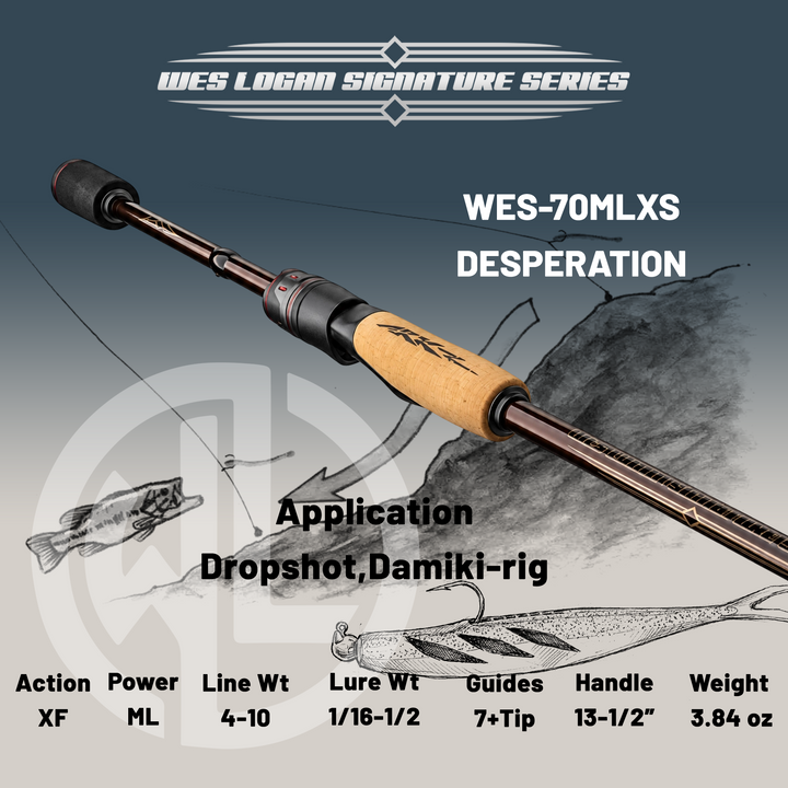 Wes Logan Signature Series Spinning Rod