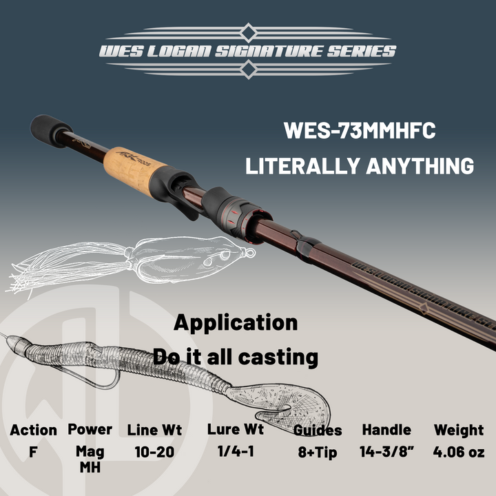 Wes Logan Signature Series Casting Rod