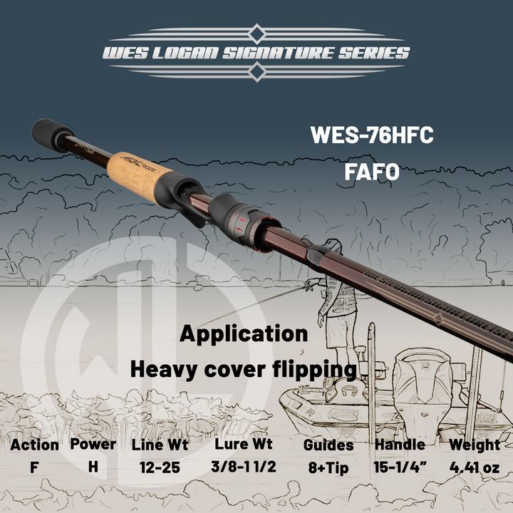 Wes Logan Signature Series Casting Rod